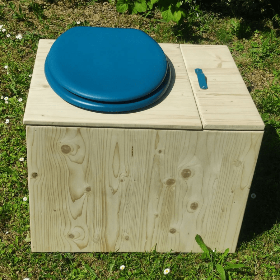 Toilettes sèches en bois pour van, fabrication artisanale par NomadeWay Création